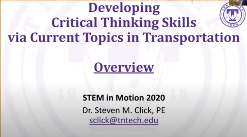 Screenshot of Dr. Click presentation